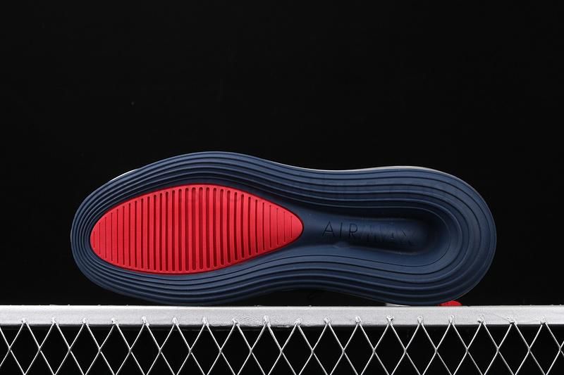 NikeUnisex Air Max 720 Saturn - Navy Blue/Red