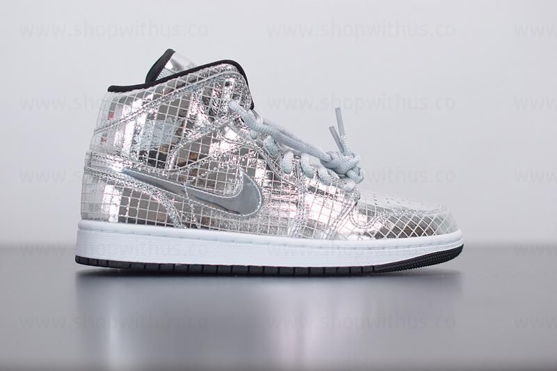Air Jordan 1 AJ1 Mid - Disco Ball