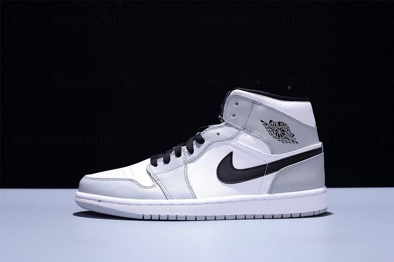 Air Jordan 1 AJ1 Mid - Light Smoke Grey