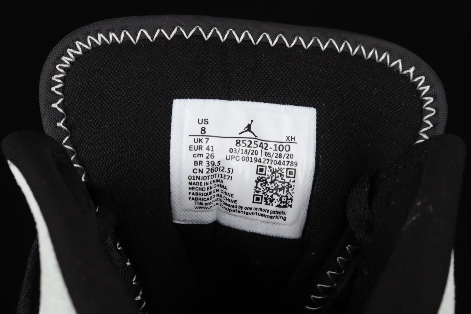 Air Jordan 1 AJ1 Mid SE Union - Black Toe