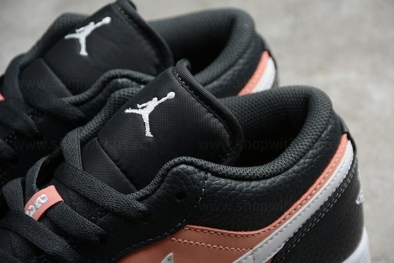 Air Jordan 1 AJ1 Low - Black/Pink Quartz