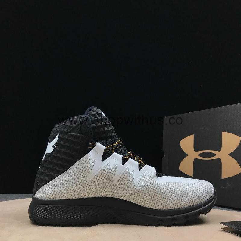 Under Armour x Project Rock Delta Training Shoes - Delta White/Black