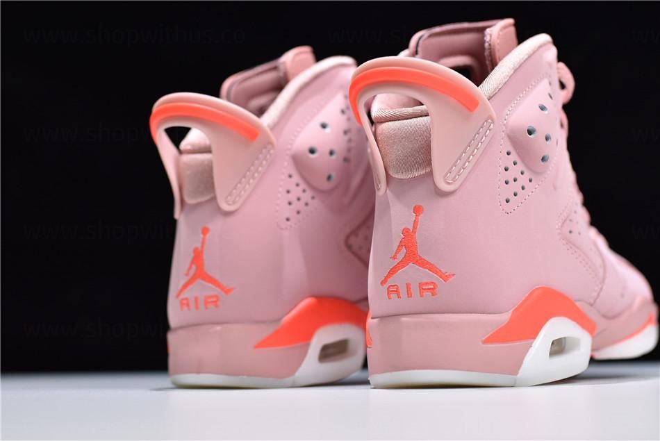 WMNS Aleali May x Air Jordan 6 AJ6 Retro - Millennial Pink