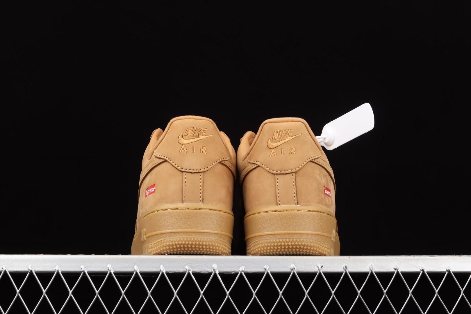 supreme x Air force 1 AF1 low - wheat