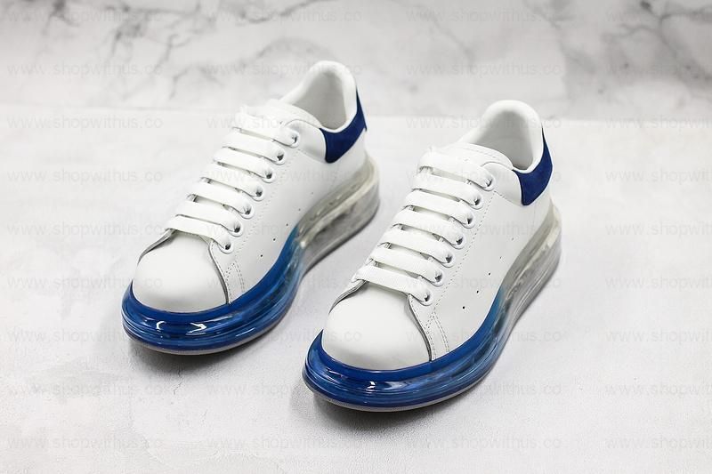 Alexander McQueen Oversized Gradient Sole - White/Blue