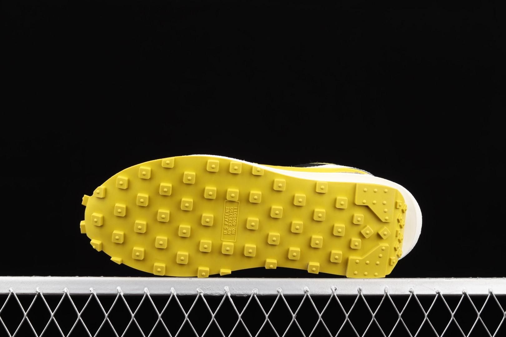 LDWaffle x sacai x UNDERCOVER - Black and Bright Citron