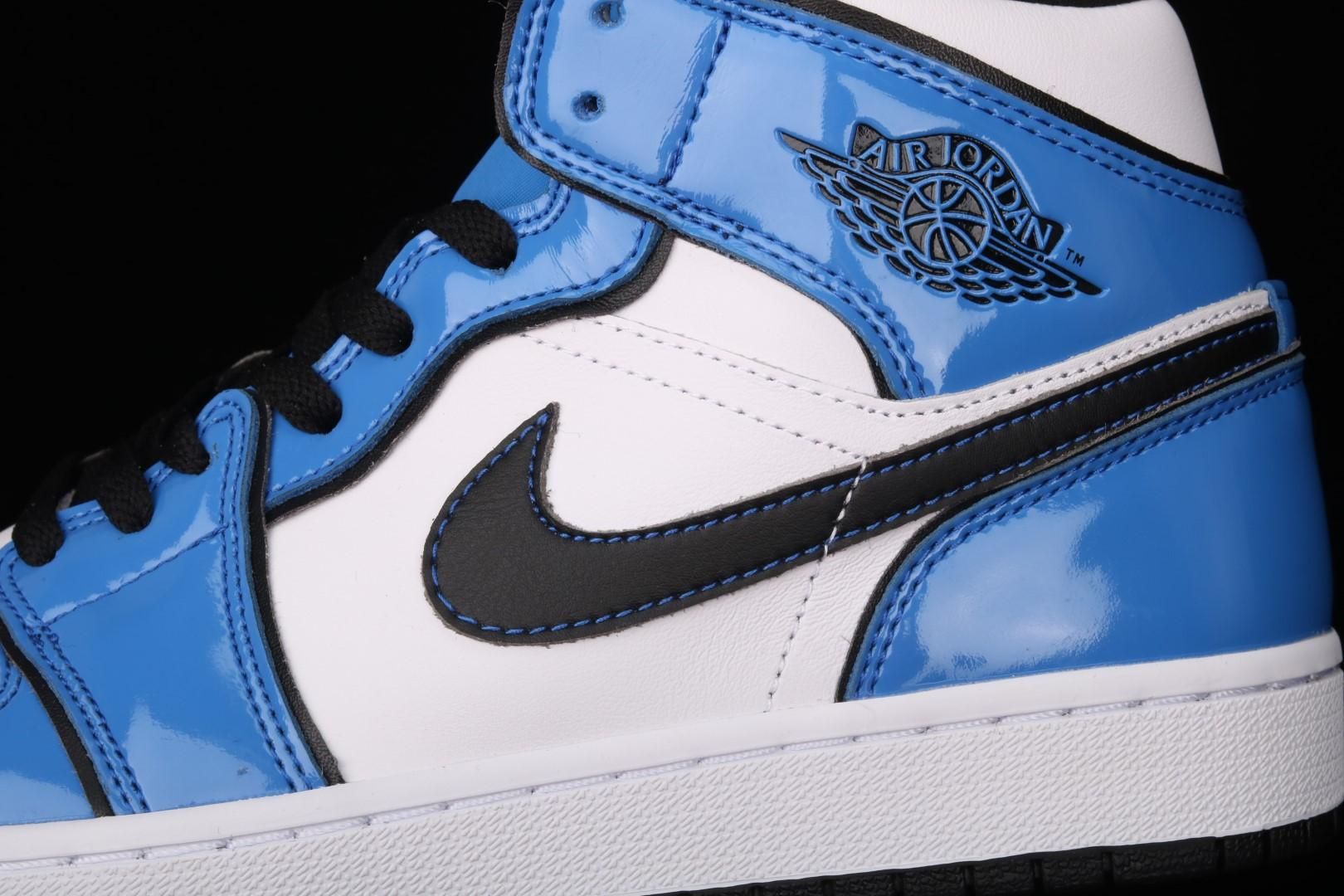 Air Jordan 1 AJ1 Mid - Signal Blue
