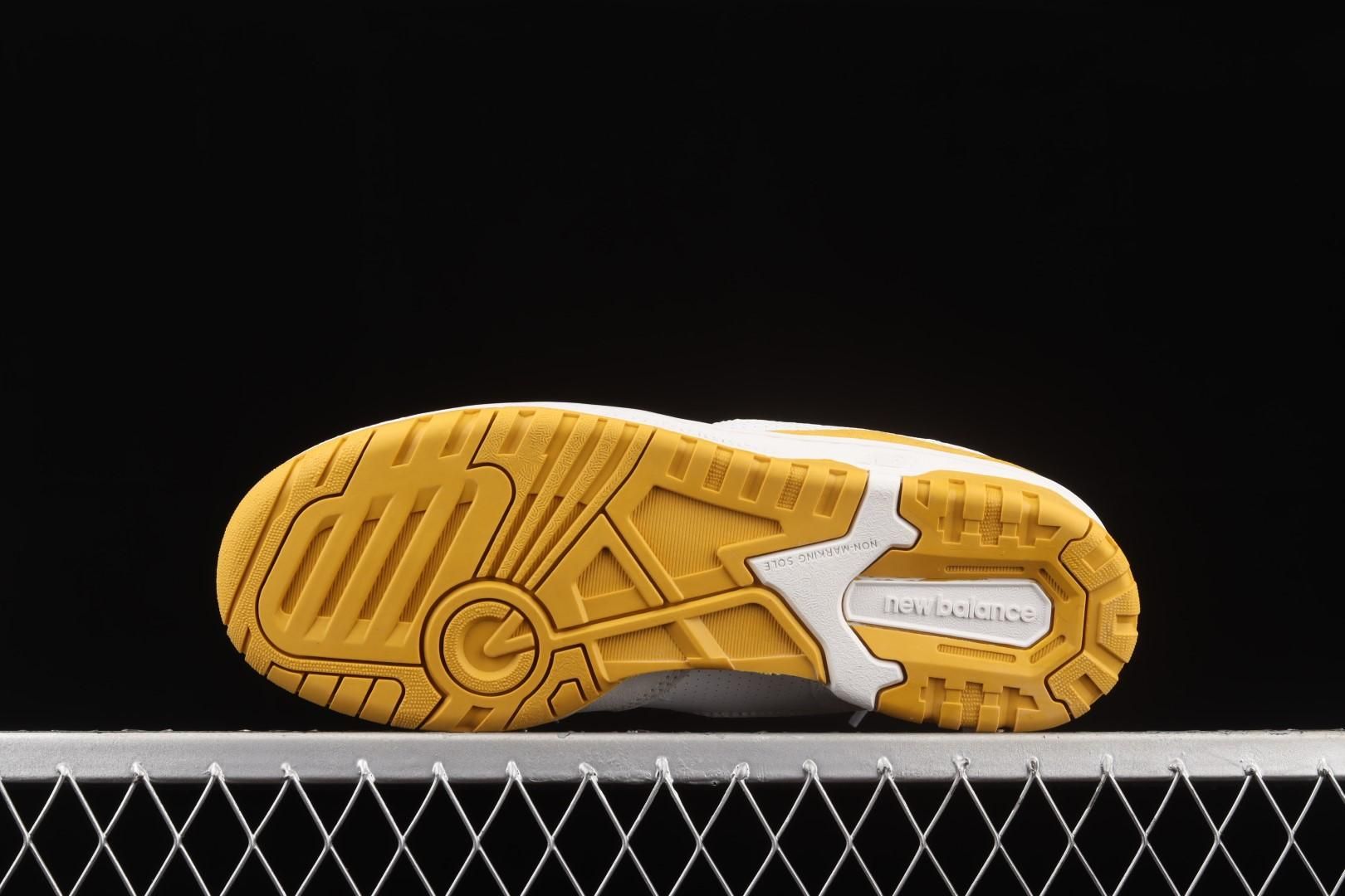 New Balance 550 - Sea Salt Varsity Gold