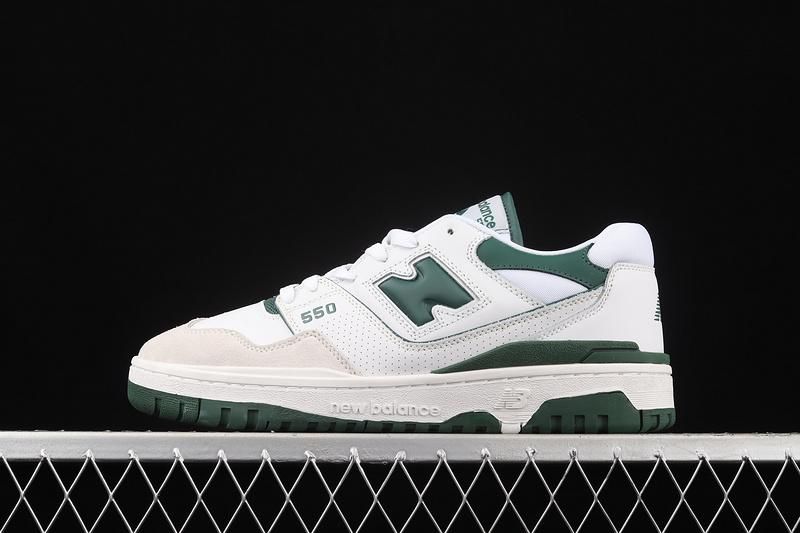 New Balance 550 White/Green - Main Image