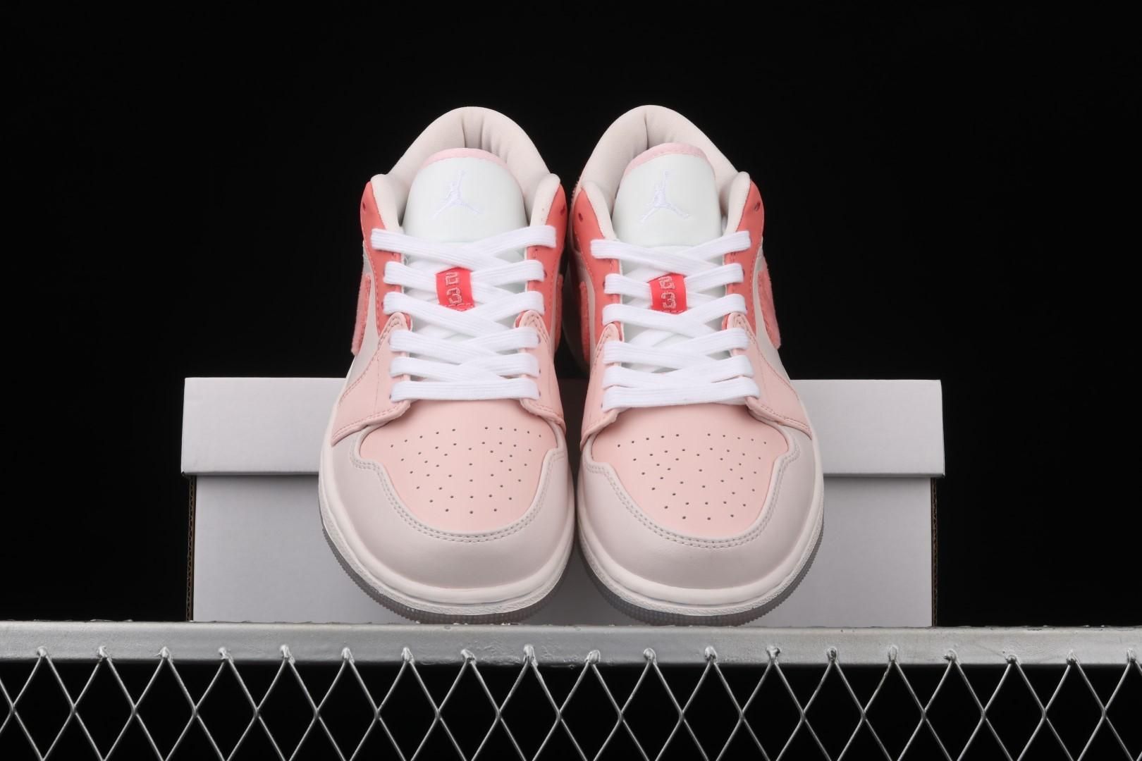 Air Jordan 1 AJ1 Low SE - Mighty Swooshers Pink