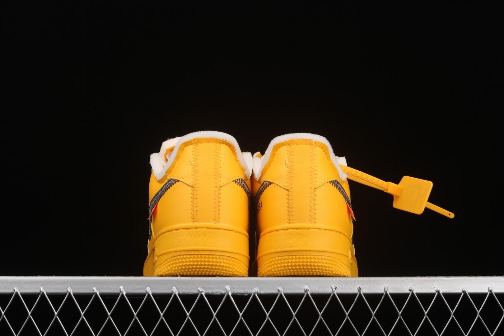 Off-White x Air Force 1 AF1 Low - University Gold