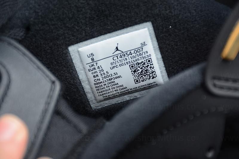 Air Jordan 6 AJ6 DMP Defining Moments (2020) - Black Gold