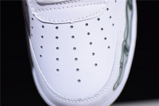 NikeAir Force 1 Low - Skeleton Halloween