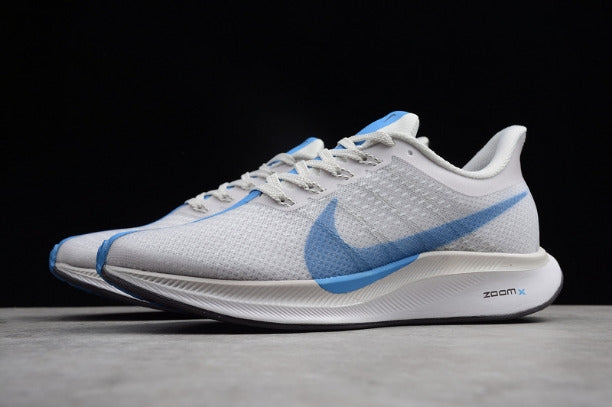 NikeUnisex Zoom Pegasus 35 Turbo - Light Gray/Blue