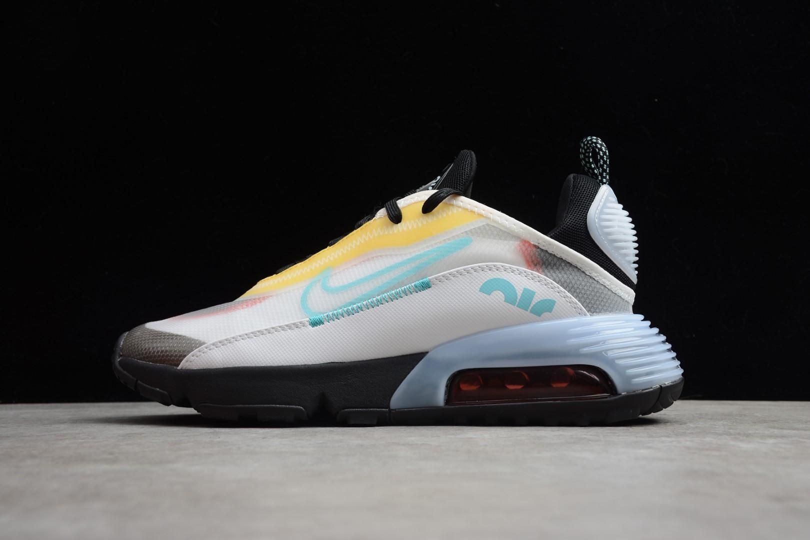 NikeUnisex Air Max 2090 AM2090 - White/Black/Speed Yellow