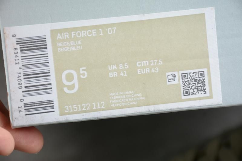 Levis x NikeUnisex Air Force 1 AF1 Low - Beige/Blue