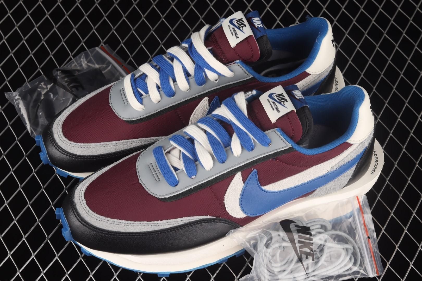 LDWaffle x sacai x UNDERCOVER - Night Maroon