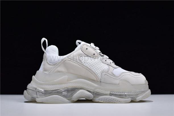 BalenciagaUnisex Triple S Clear Sole - White