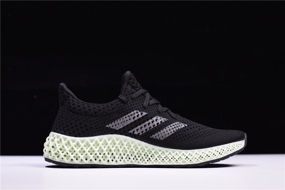 adidasMen's FutureCraft 4D - Core Black/Ash Green