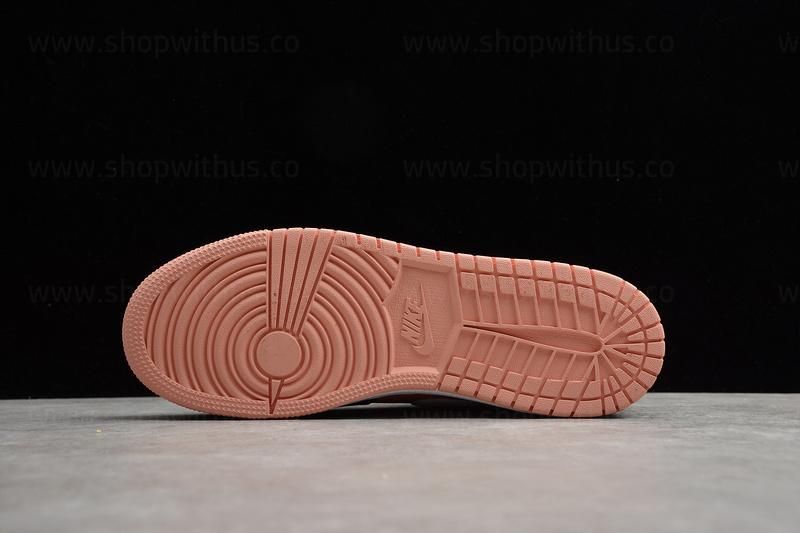 Air Jordan 1 AJ1 Low - Black/Pink Quartz
