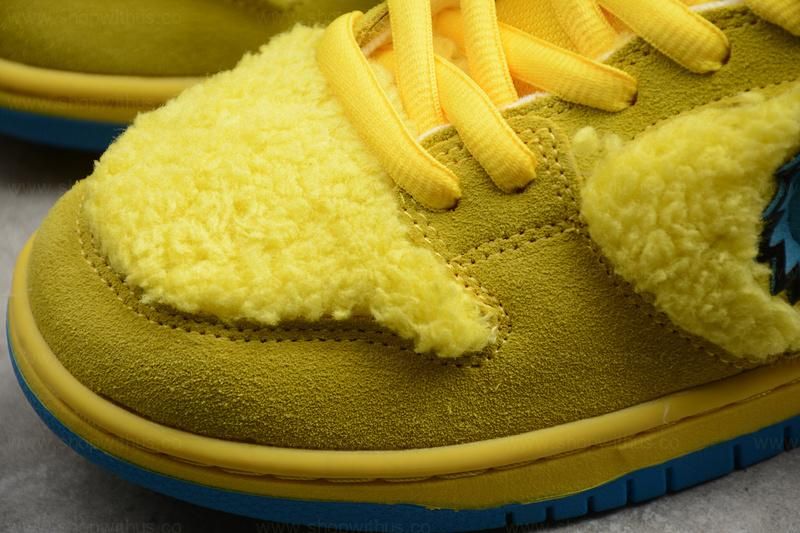 NikeSB Dunk Low x Grateful Dead - Opti Yellow