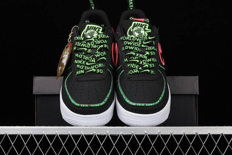 NikeAir Force 1 AF1 Low - Worldwide Pack Black