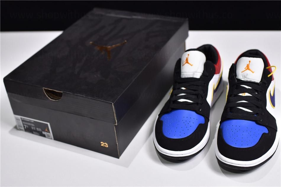 Air Jordan 1 AJ1 Low - Lakers Top 3