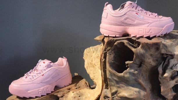 FILA Disruptor II Premium Patent - Chalk Pink