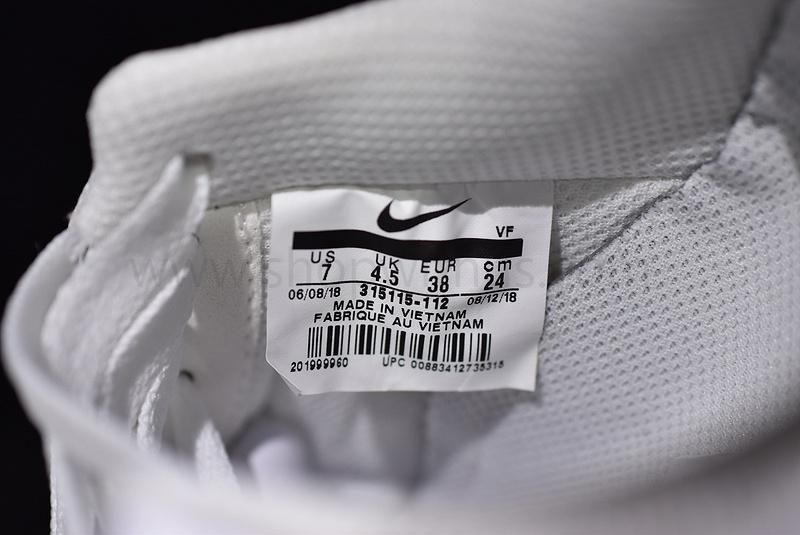 (Real Leather)NikeAir Force 1 AF1 07 - Triple White