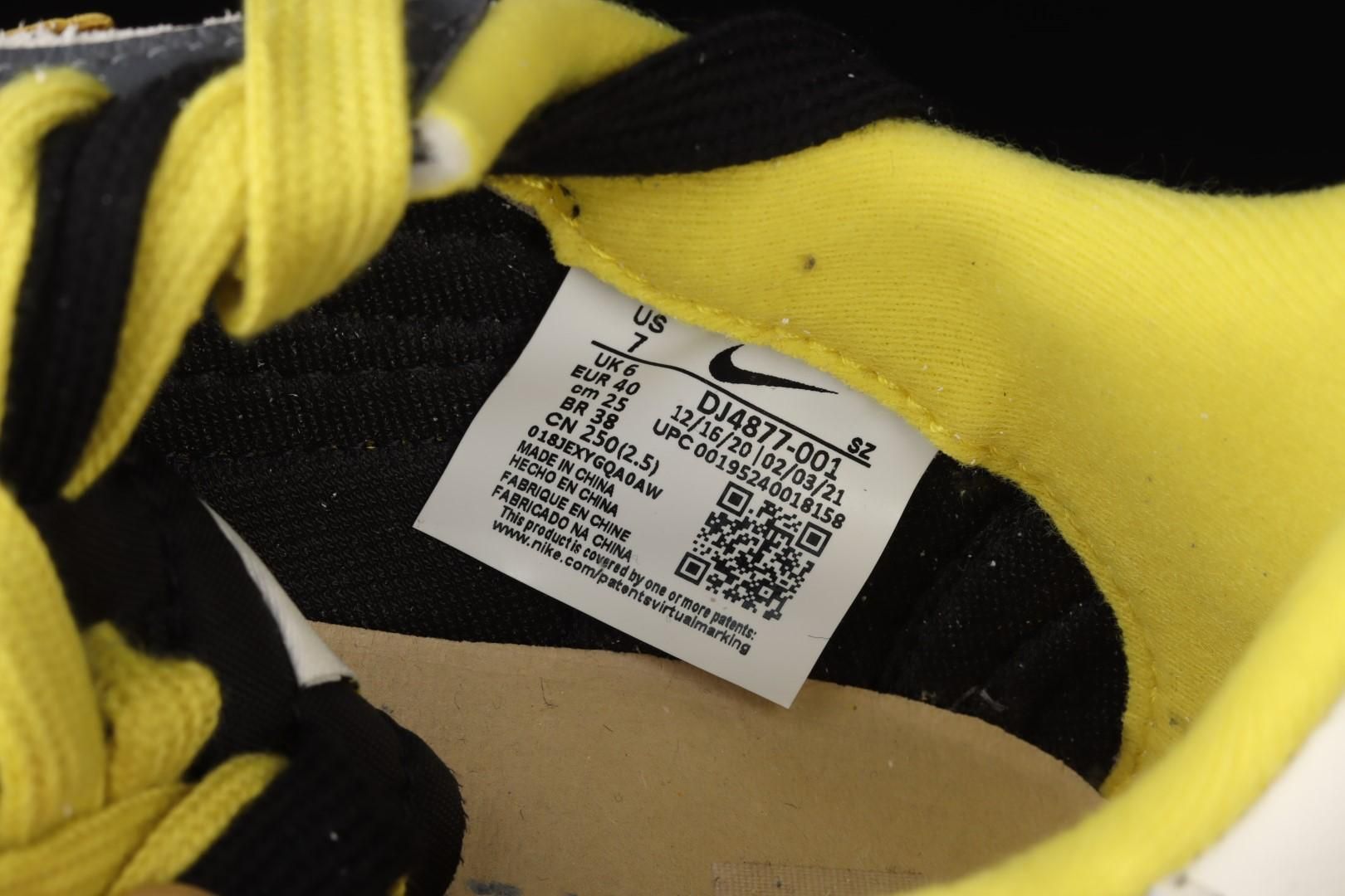 LDWaffle x sacai x UNDERCOVER - Black and Bright Citron