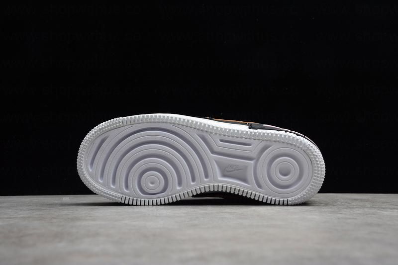 NikeUnisex Air Force 1 AF1 Shadow - Black Metallic