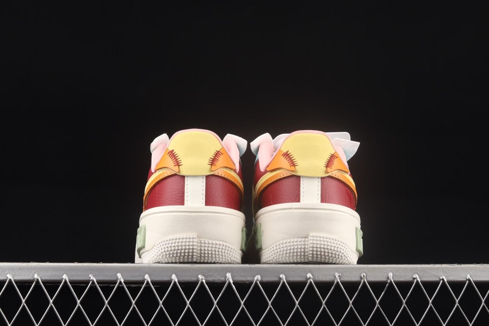 NikeUnisex Air Force 1 AF1 Fontanka - Sail Multi