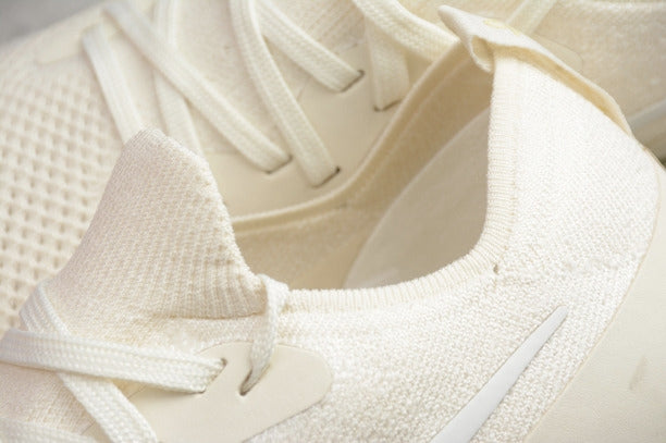 NikeUnisex Epic React Flyknit Running Shoes - Light Cream/Lemon Wash