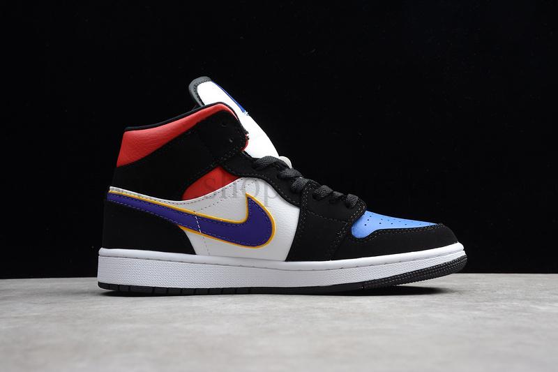 Air Jordan 1 AJ1 Mid - Lakers Top 3