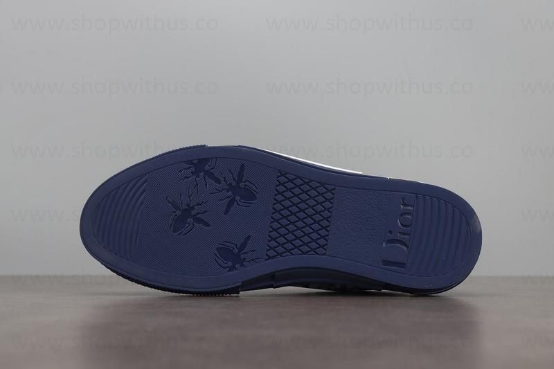 DiorHomme B23 Low - Blue Oblique