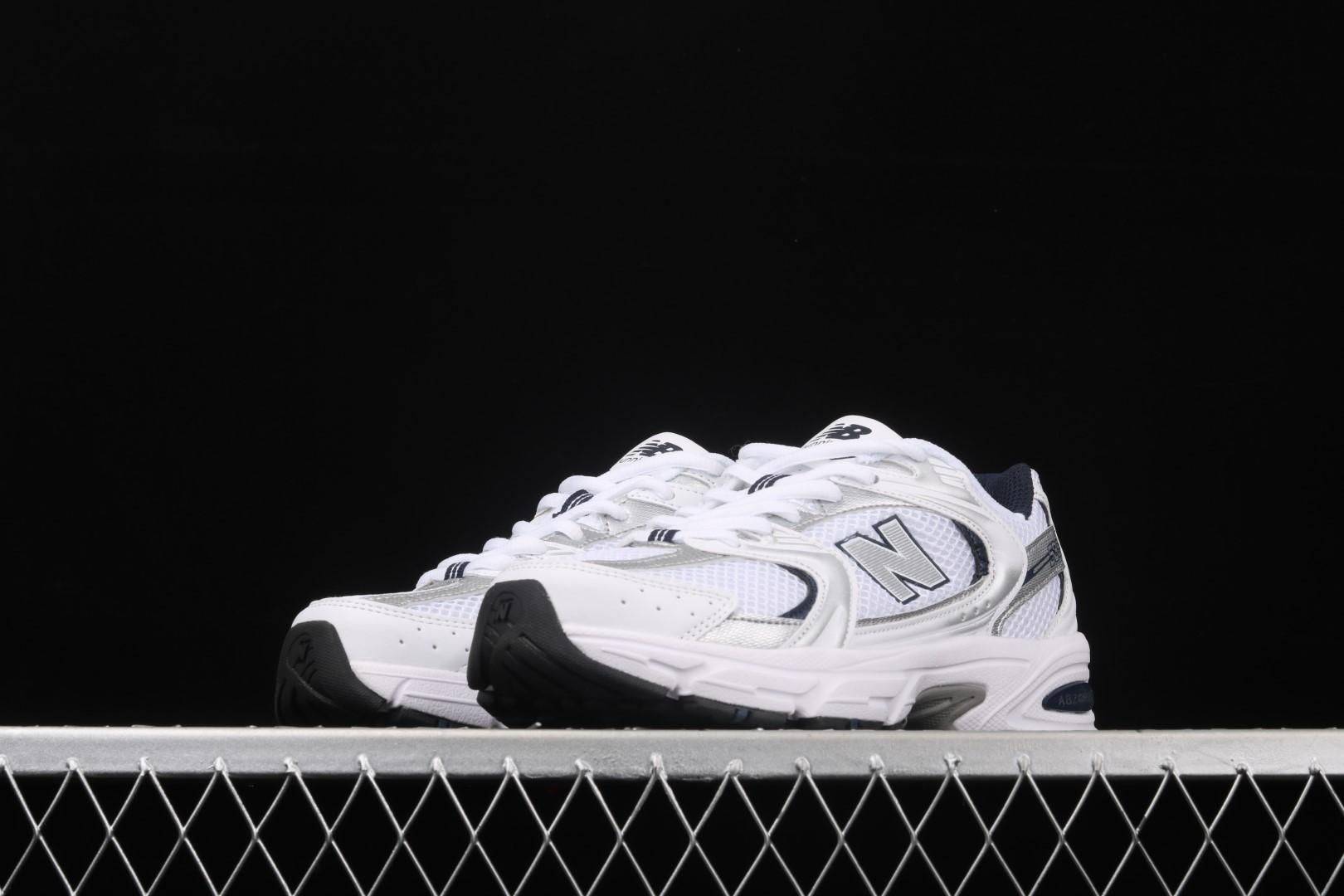 New Balance 530 - White/Silver/Navy