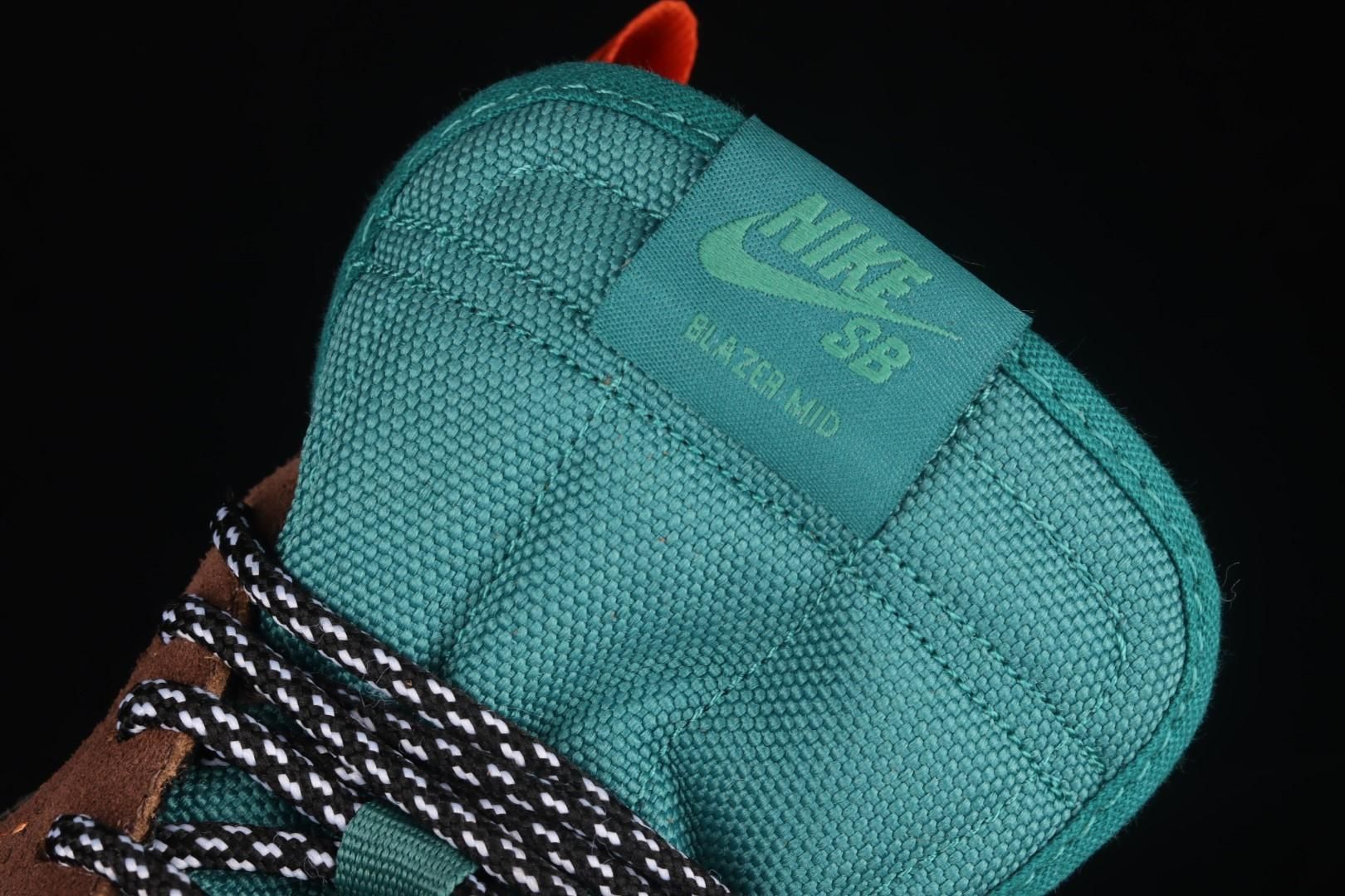 NikeMens SB Zoom Blazer Mid PRM - Noble Green
