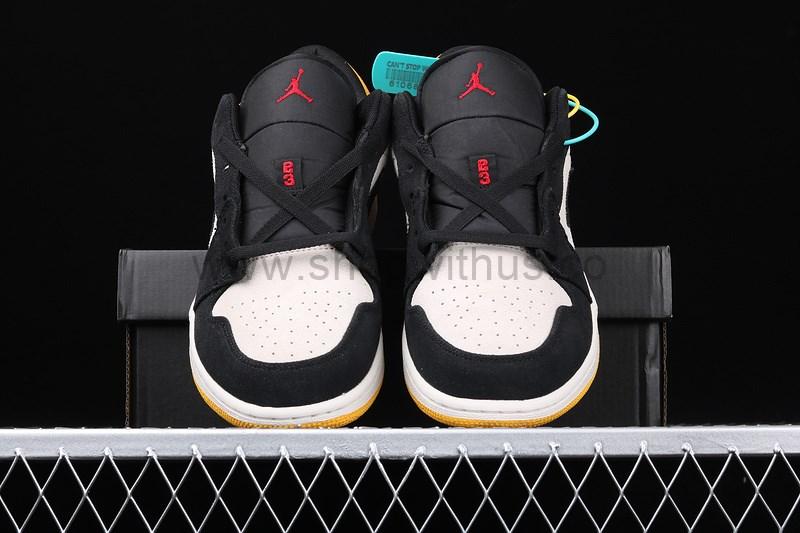 Air Jordan 1 AJ1 Low - Sail/University Gold