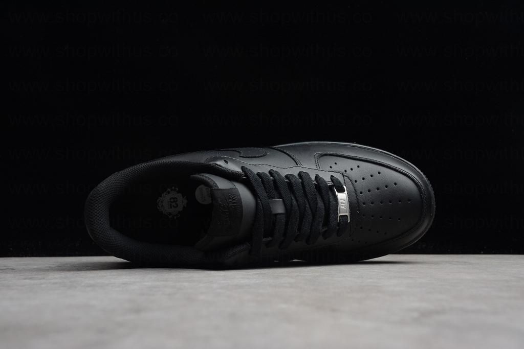 (Synthetic Leather)NikeWMNS Air Force 1 AF1 Short - Triple Black