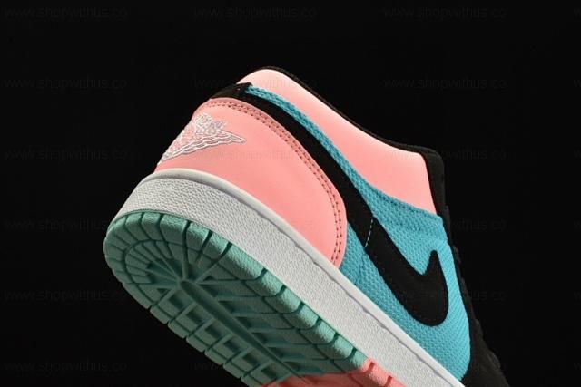 WMNS Air Jordan 1 Low - Pink/Black/Blue