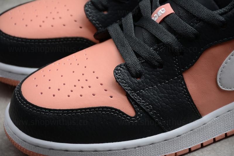 Air Jordan 1 AJ1 Low - Black/Pink Quartz