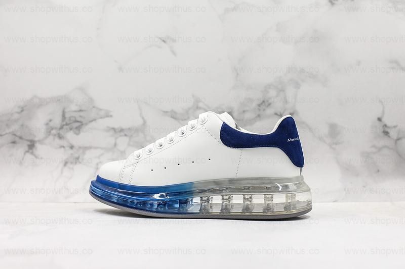 Alexander McQueen Oversized Gradient Sole - White/Blue
