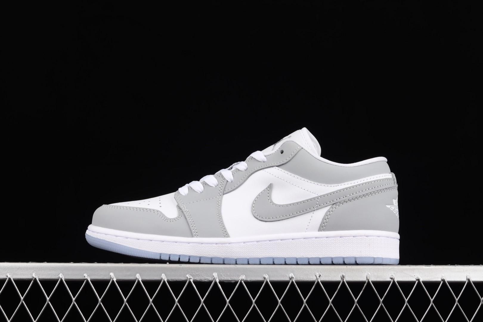 Air Jordan 1 AJ1 Low - Wolf Grey