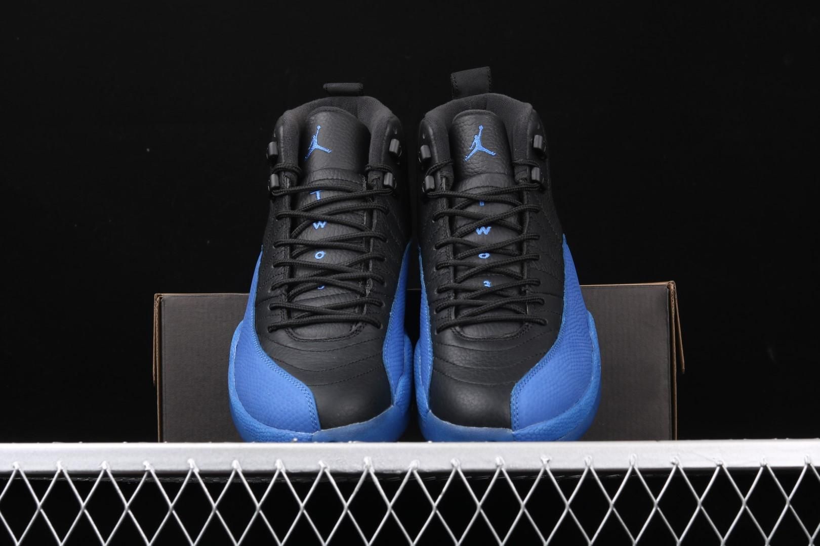 Air Jordan 12 AJ12 Retro - Black Game Royal