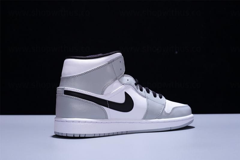 Air Jordan 1 AJ1 Mid - Light Smoke Grey