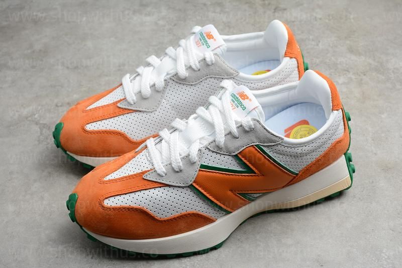 Casablanca X New Balance 327 - White/Orange