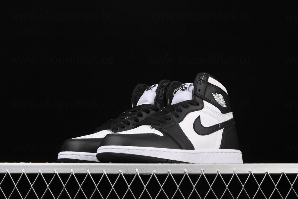 Unisex Air Jordan 1 AJ1 Retro OG High - Black/White
