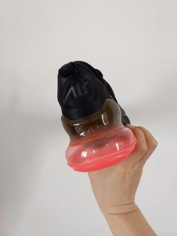 NikeUnisex Air Max 270 - Black/Hot Punch/Black