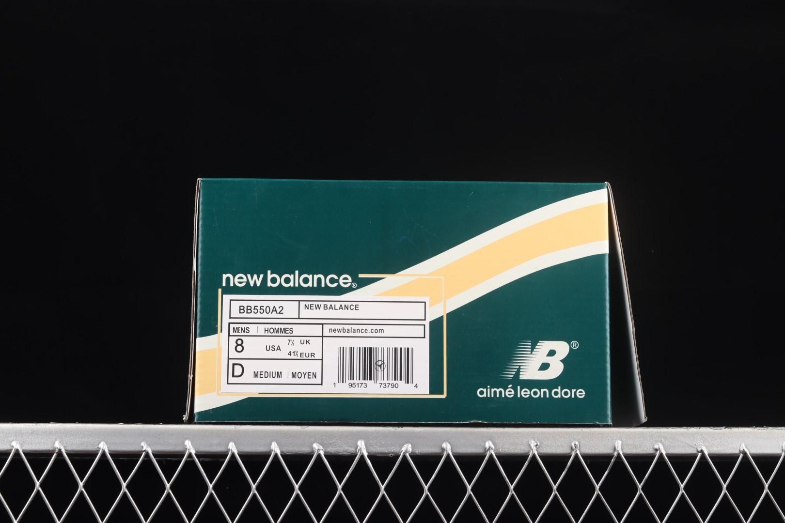 Aime Leon Dore x New Balance 550 - Green Yellow