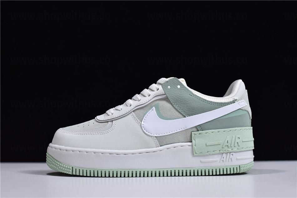 NikeUnisex Air Force 1 AF1 Shadow - Pistachio Frost
